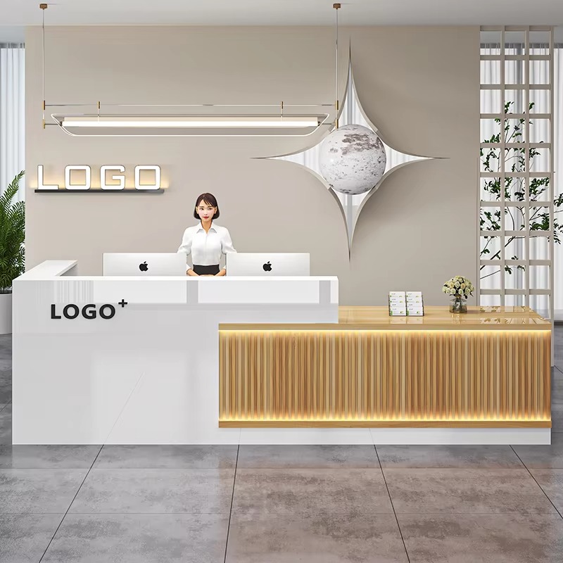 Office Furniture Bali - Beauty Modern Reception Desks Cashier Design