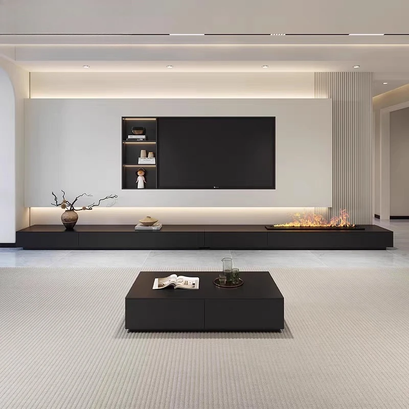 Salon Fireplace Tv Stands Aest - Office Furniture In China review and price