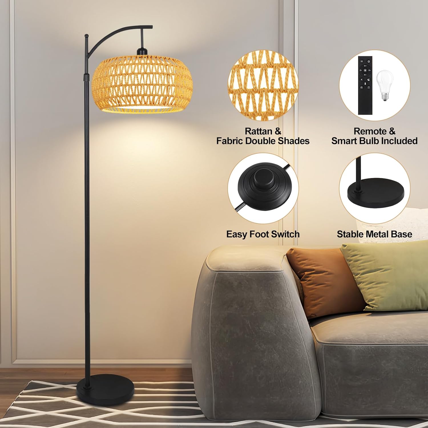Arc Floor Lamps for Living Roo - Floor Lamp Arched review and price