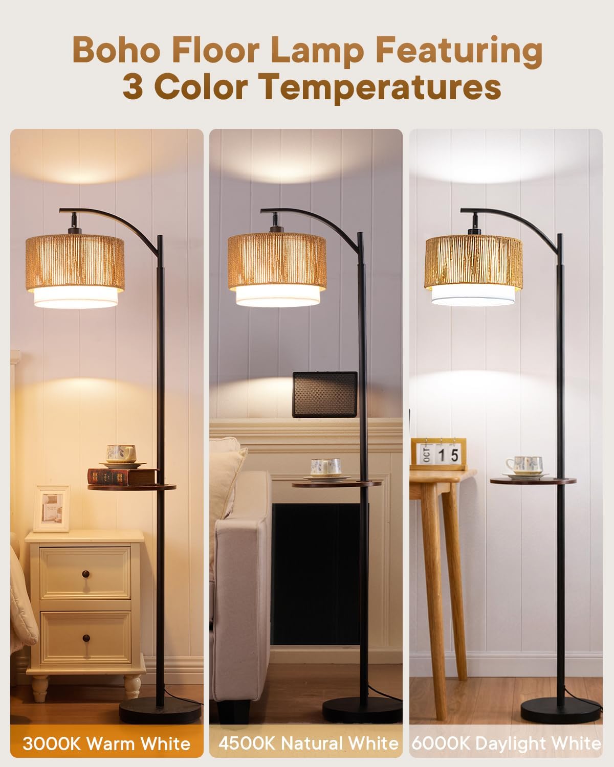 Boho‑Style Farmhouse Arc Floor - Floor Lamp Arched review and price