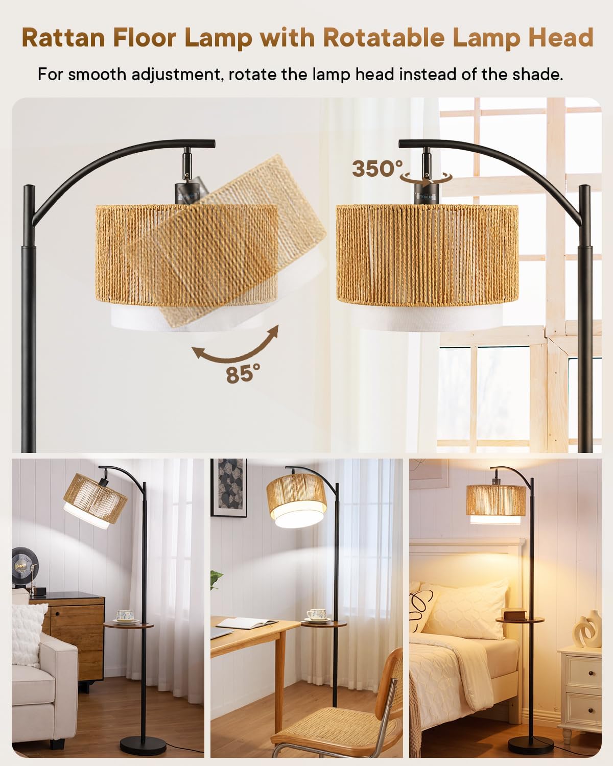 Boho‑Style Farmhouse Arc Floor - Floor Lamp Arched review and price