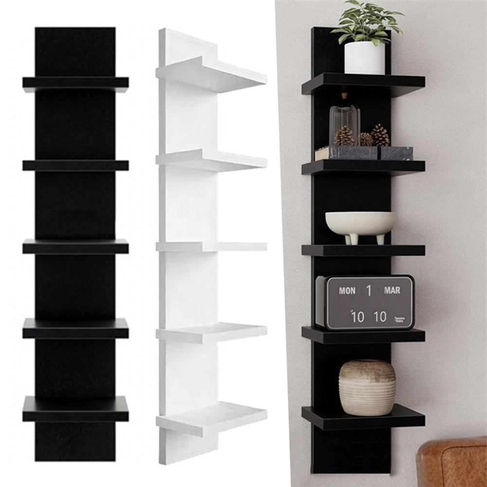 5 Tier Wall-Mounted Bookshelf  - Bookshelf 5 Tier review and price