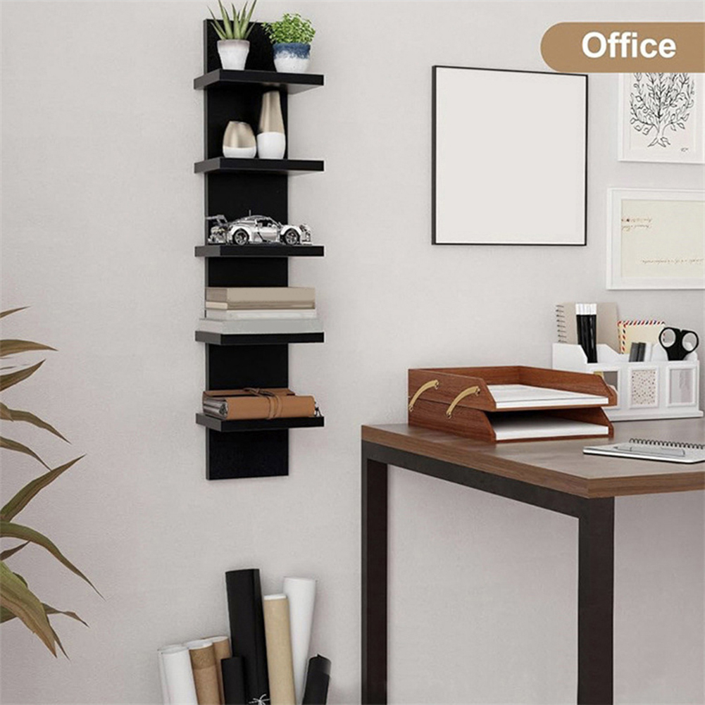 5 Tier Wall-Mounted Bookshelf  - Bookshelf 5 Tier review and price