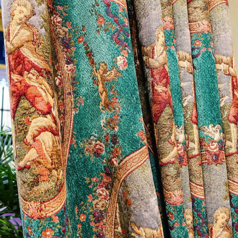 Luxury Turquoise Green Curtain - Office Furniture Hong Kong review and price