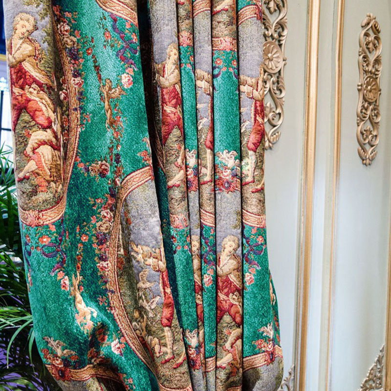 Luxury Turquoise Green Curtain - Office Furniture Hong Kong review and price