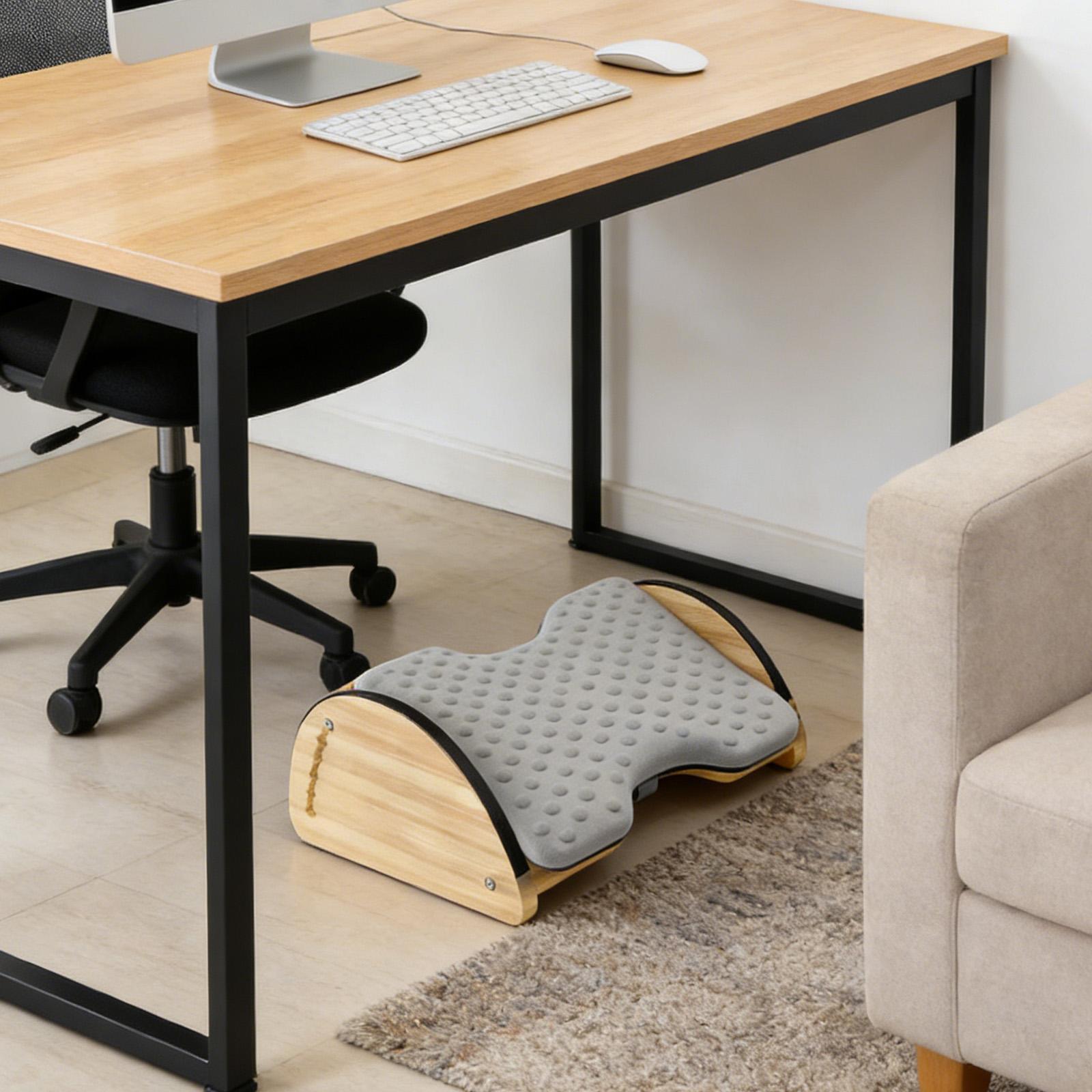 Adjustable Office Bamboo Footr - Office Furniture In China review and price