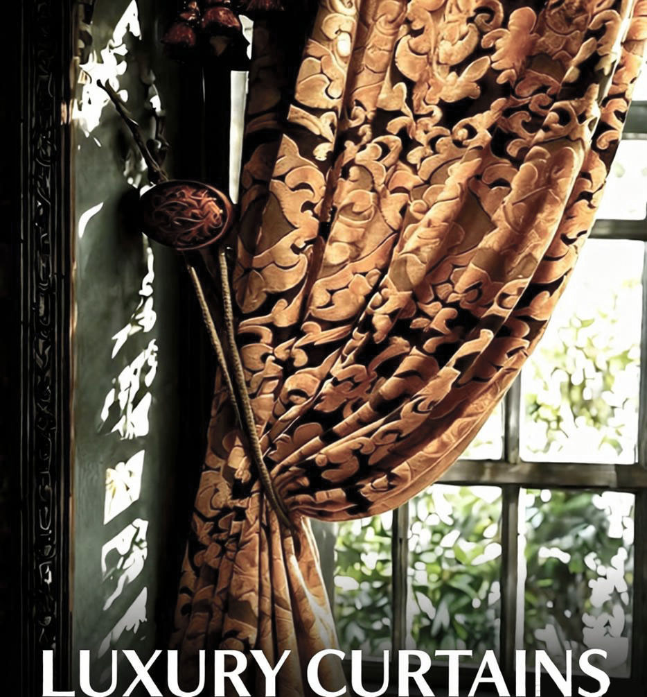 Gold Blackout Curtains 3D Blac - Office Furniture Hong Kong review and price